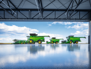 John Deere combines 2027