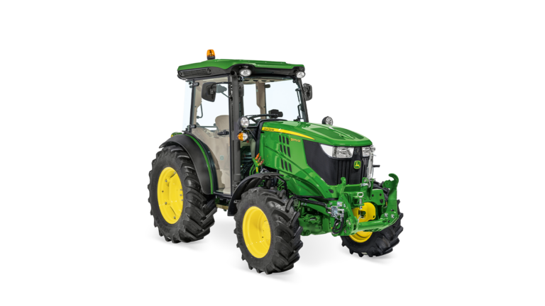 Traktor z velikimi kolesi serije 5 – pogled od spredaj desno