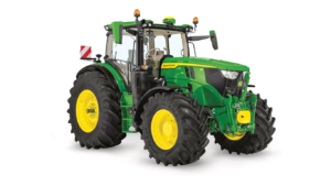 Pogled na traktor 6R 185 z desne