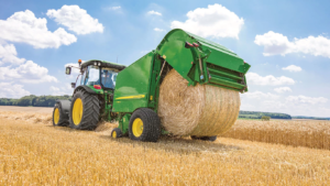 Balirka za okrogle bale s fiksno komoro